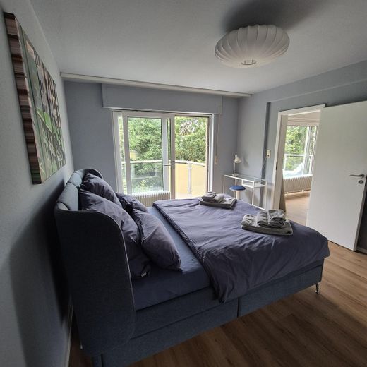 Schlafzimmer mit Balkon