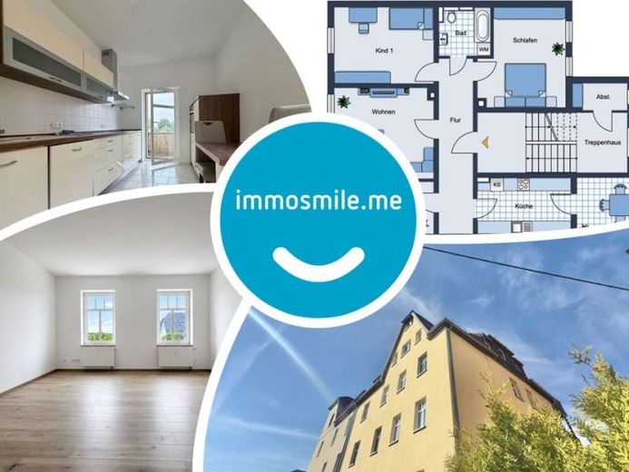 Hartmannsdorf • Eigentumswohnung • 4 Zimmer • mit Balkon • selbst nutzen! • ab sofort verfügbar – Foto 1