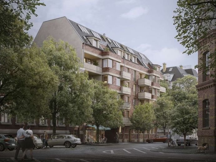 Einziges Neubauprojekt in Schleußig! Wohnung im DG, ca. 123m², 4 1/2 -Zi. mit 2 Bädern & 2 Terrassen – Foto 1