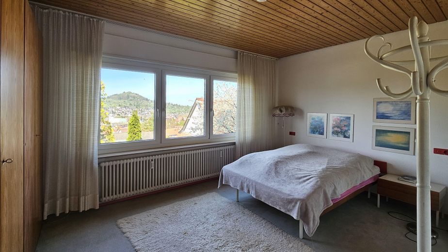 Schlafzimmer mit Aussicht 