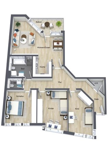3D Grundriss