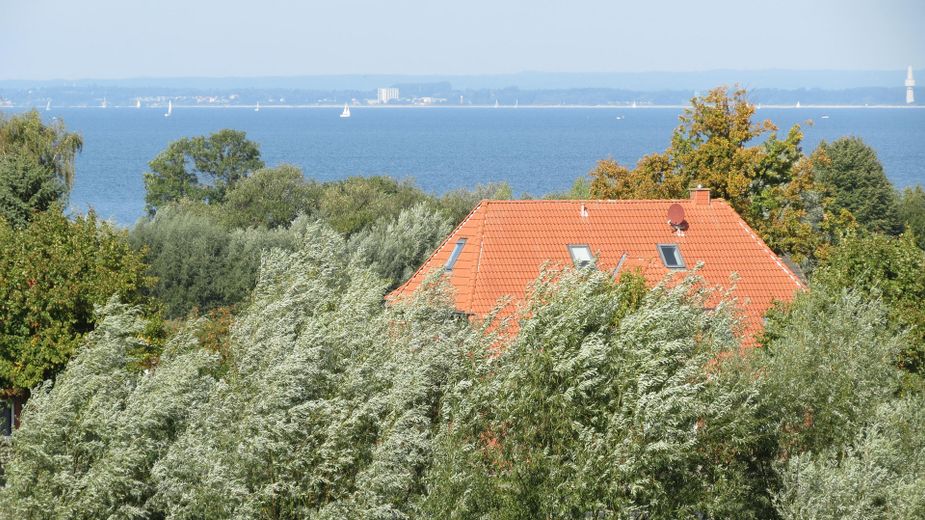 direkter Blick auf die Ostsee 