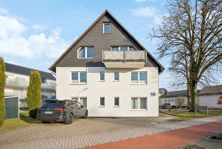 Kapitalanleger aufgepasst: Vermietete Maisonette-Wohnung mit Balkon und Stellplatz in Gifhorn/Gamsen – Hausansicht