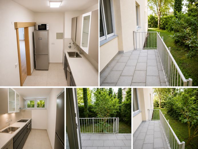 Appartement-jardin modernisé avec nouvelle cuisine intégrée, terrasse et situation calme dans la verdure - proche de l’Isar ! – Photo 1