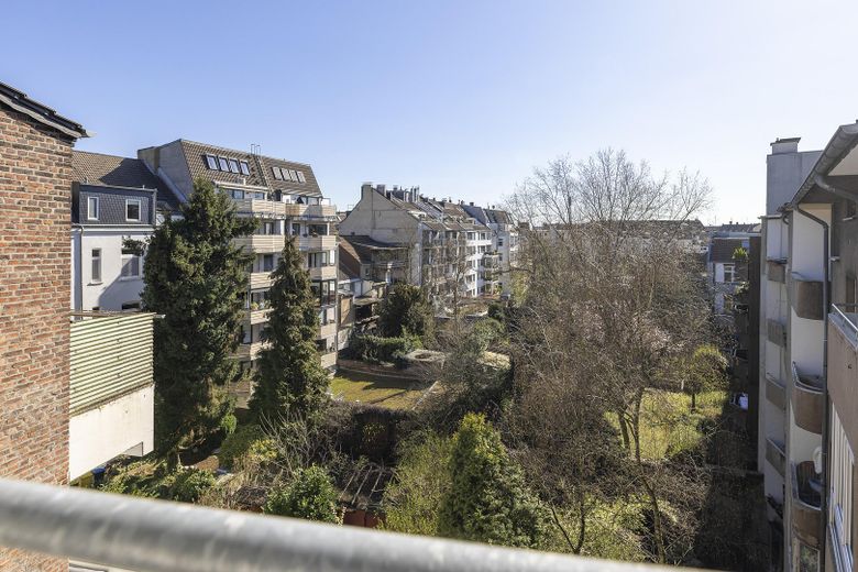 Ausblick zum Hinterhof