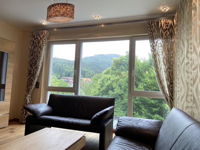 Premium condominium in a prime location in Baden-Baden – 4 rooms | 134.85 m² | immediately available – Wohnzimmer