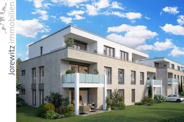 Neubau (KfW40-QNG-Standard) Senner Hellweg: Familienfreundliche 4 Zimmer-Terrassenwohnung mit Garten