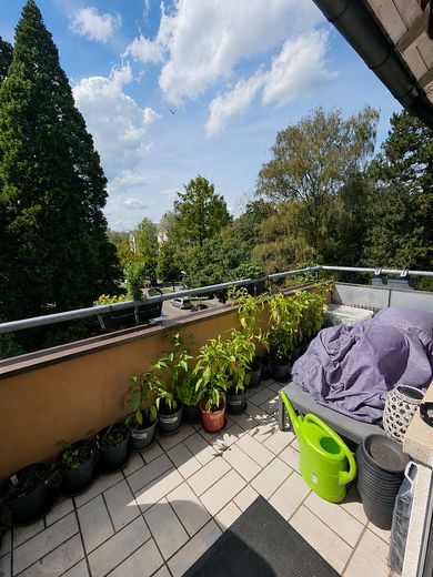 Provisionsfrei: Gepflegte 3-Zimmer-Wohnung mit Südwestbalkon – ab Dezember bezugsfrei – Sonniger Südwestbalkon
