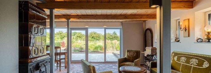 Deele EG Ausblick auf Terrasse