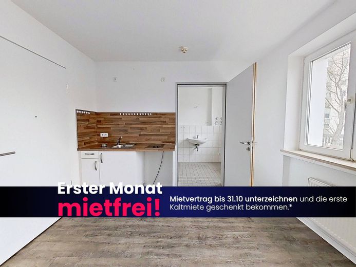 Goldener Herbst mit einer gesparten Kaltmiete: Gemütliche 2-Zimmer-Wohnung mit Pantryküche – Foto 2