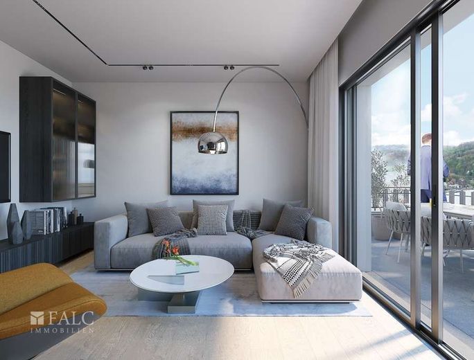 Altstadt- Stausee- Kettwig- AFA 5 % + Sonderabschreibung 5 % – Wohnzimmer