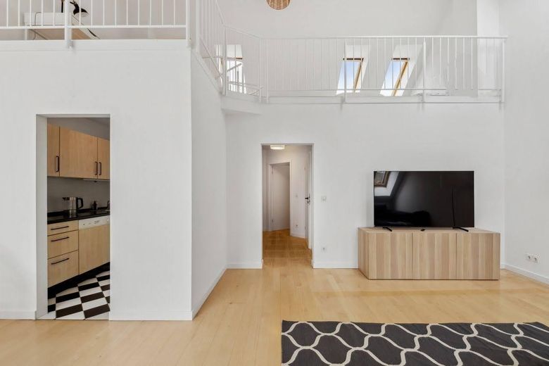 Wohnzimmer mit TV