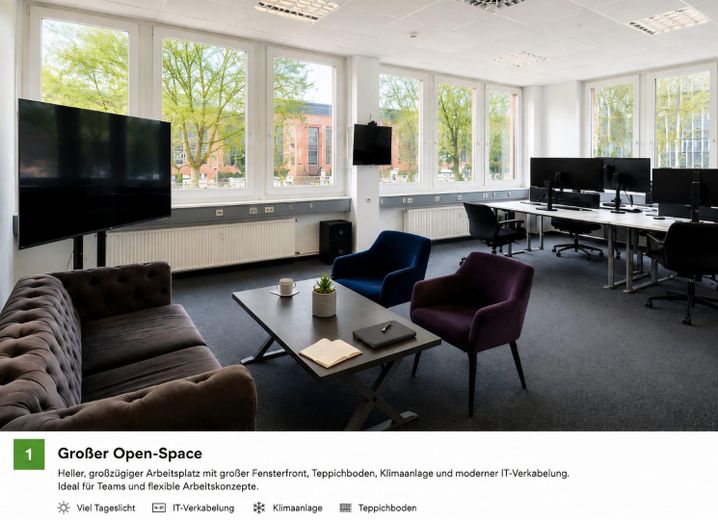 Großer Open Space