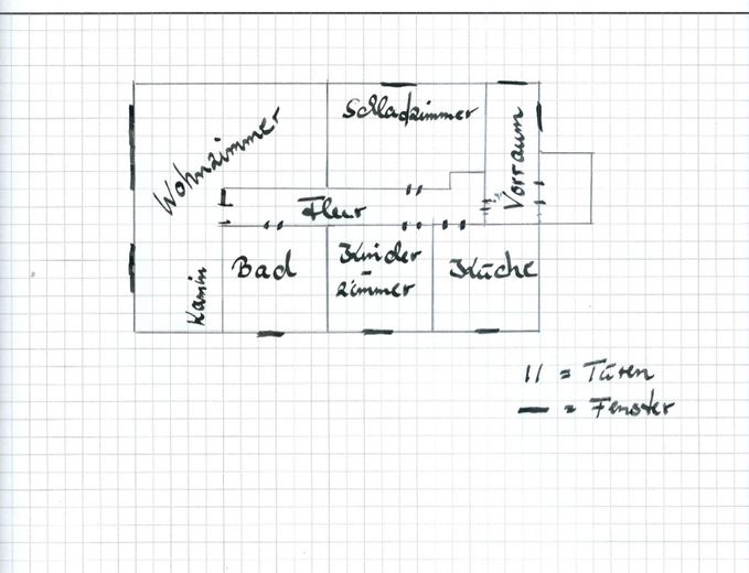 Mietobjekt 2 Grundriss