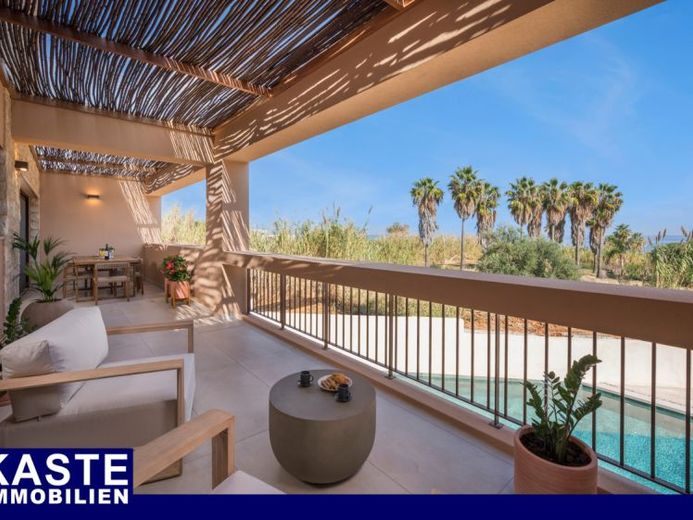 Bezugsfertige Maisonette mit Privatpool, Garten & 2 Bädern – Maleme bei Chania (Kreta) – Foto 1