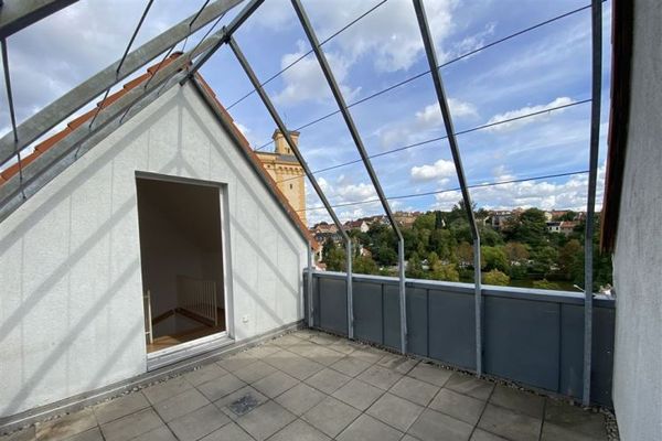 Altenburg* City Center*helle Maisonetten-Whg* Dachterrasse* 2,5 Zimmer* Tageslichtbad mit Dusche*