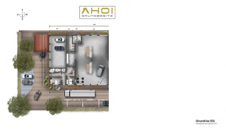 NUOVO! 475 m² di superficie commerciale – RISTRUTTURATA E SENZA PROVVIGIONI | Visitatela subito! – Grundriss Erdgeschoss