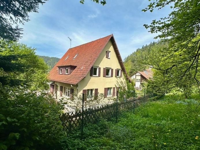 Burgblick - castle view - großzügiges Schwarzwaldhaus in Bad Liebenzell - huge Black Forest house! Ab/From October – Foto 1