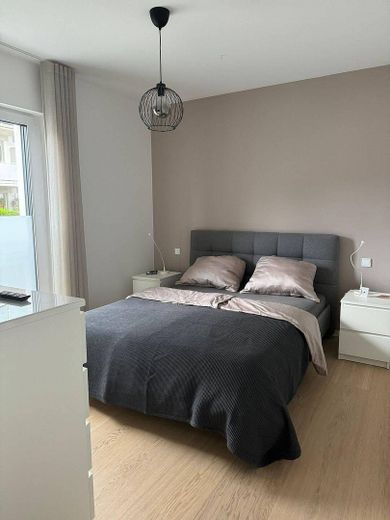 Alternative zum Reiheneckhaus – Terrassenwohnung mit Neubaukomfort – Schlafzimmer Ansicht 1