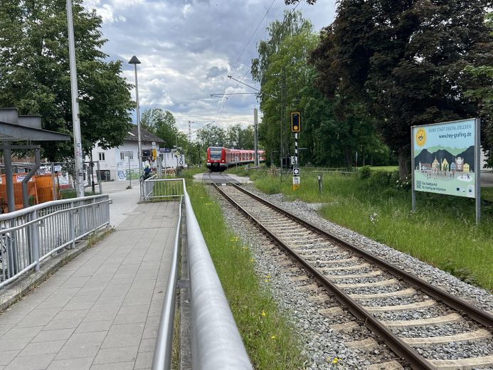 Anschluss nach München (30min)