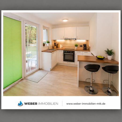 +++ AIRY and WELL-MAINTAINED APARTMENT in IMMEDIATE PROXIMITY to the FOREST +++ – AI-generated example of a redesigned kitchen corner