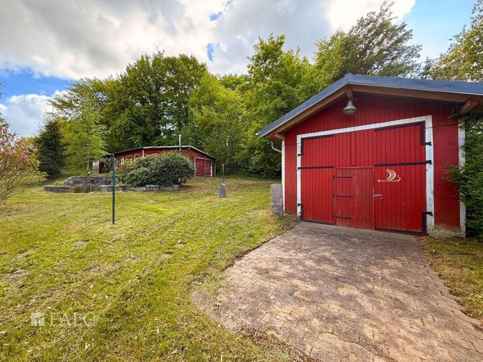 Ein Hauch von Skandinavien - nur näher. Weite. Natur. Ankommen. – Außenansicht - Bild 17 Große Garage