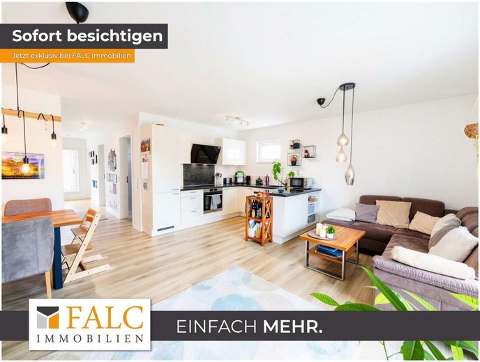 Modern, neuwertig, viel Licht - Ihr Zuhause in Wolfenbüttel! – Wohnküche
