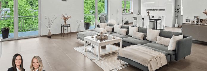 Esclusivo appartamento al piano superiore con carattere da attico con balcone e finiture di alta qualità