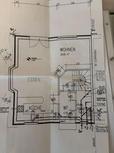 Charmante Doppelhaushälfte im Märchenviertel von Hemmingen-Arnum - mit Photovoltaik, Kamin, Klimaanlage &amp; Gartenhäusern – Grundriss-EG