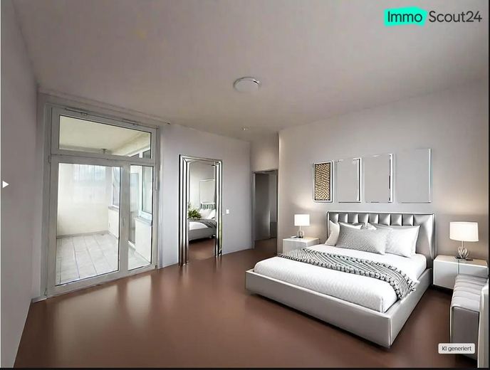 Top-Lage & Weitblick am Fennsee: Helle, bezugsfreie 2-Zimmer-Wohnung. Für Selbstnutzer oder Anleger – Schlafzimmer_Beispiel