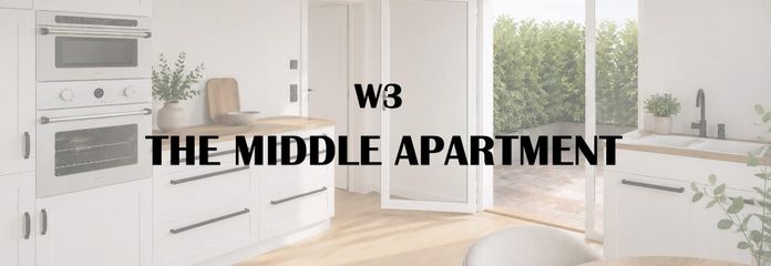 5% AfA - Stijlvol wonen op 92 m² of met rendement verhuren – The Middle Apartment – W3 The Middle Apartment
