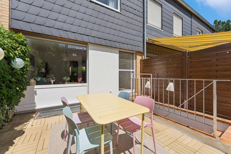 komplett renoviertes Reihenhaus in Geismar: einziehen und genießen – Terrasse