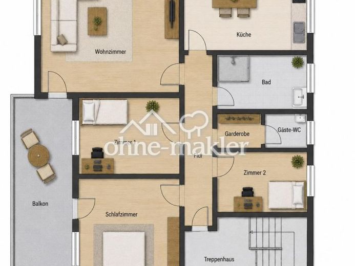Erstbezug nach Kernsanierung - großzügige 4-Zimmer-Wohnung in Baiersdorf-Wellerstadt zu vermieten – Foto 1