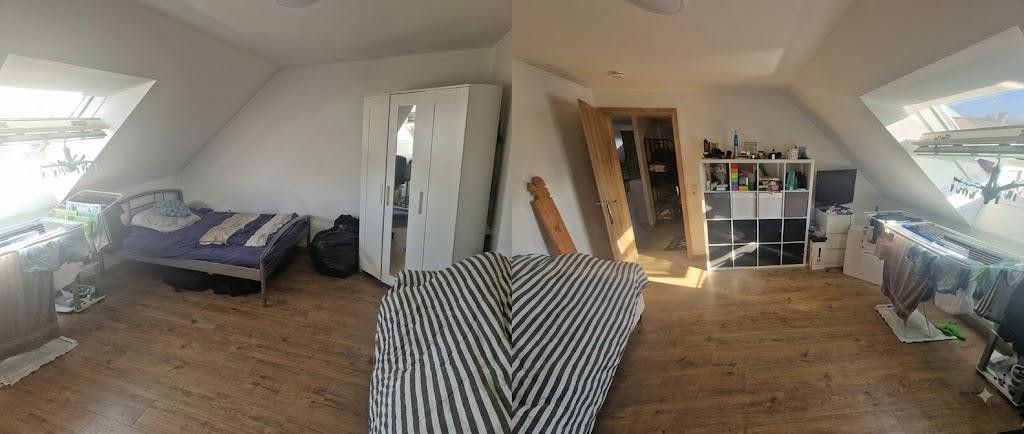 Attraktive, neuwertig sanierte 3-Zimmer-Dachgeschosswohnung in zentraler Lage von Vinningen – Schlafzimmer 1