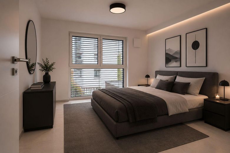 Schlafzimmer Visualisierung