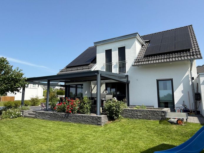 reserviert - Freistehendes Einfamilienhaus in Bestlage von Hbg-Kayh – Feldrandlage, A+, Wärmepumpe – Südterrasse und Garten