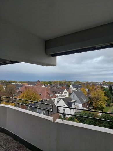 Blick vom Balkon