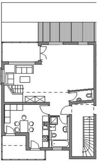 Wohnstudio / Schlafen/Arbeiten