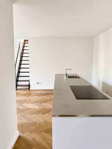 Little city house in the heart of Munich – Wohn / Essbereich