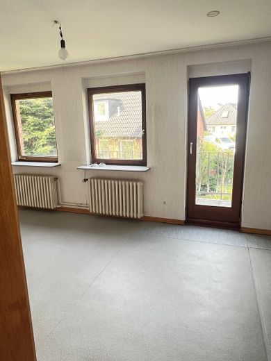 Schlafzimmer mit Balkon