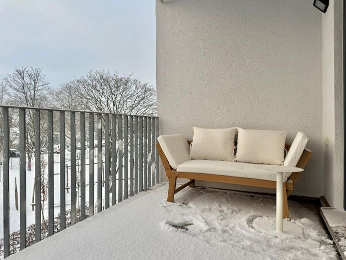 Exklusiver Balkon WG-Zimmer