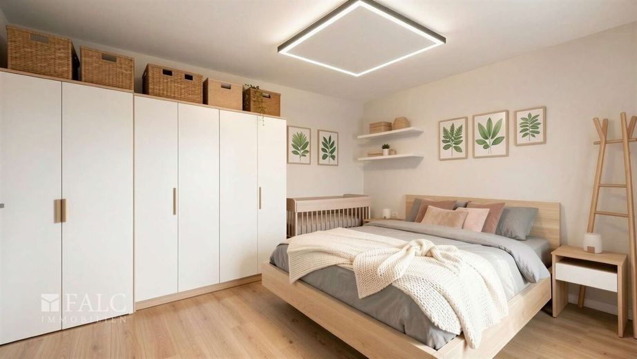 Wohnen und Gewerbe mitten in der City - FALC Immobilien Heilbronn – Schlafen Sie gut (1. OG Whg 1)