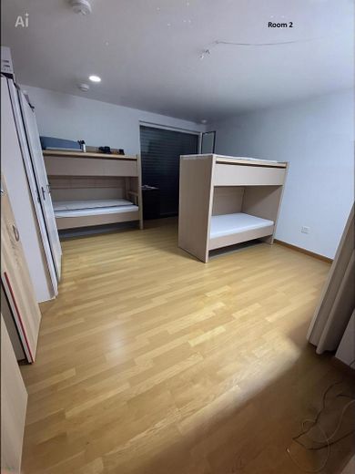 Aantrekkelijk, groot 2-kamerappartement in de stad met terras en zonnige tuin in Echterdingen – Kinderzimmer