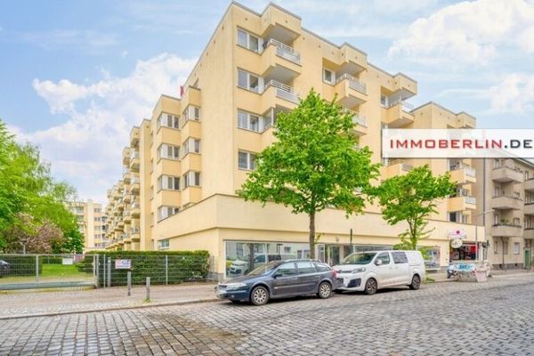 IMMOBERLIN.DE - Sympatyczne mieszkanie z loggią i windą w poszukiwanej lokalizacji dzielnicowej