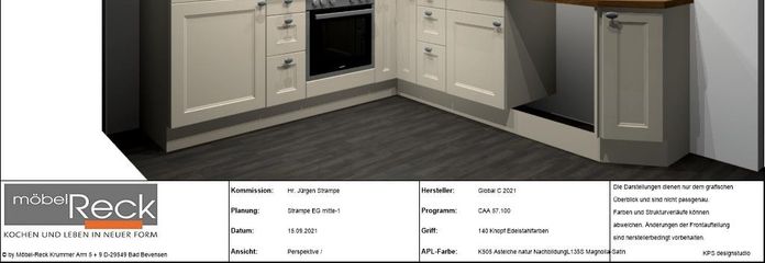 Hochwertige Landhausküche