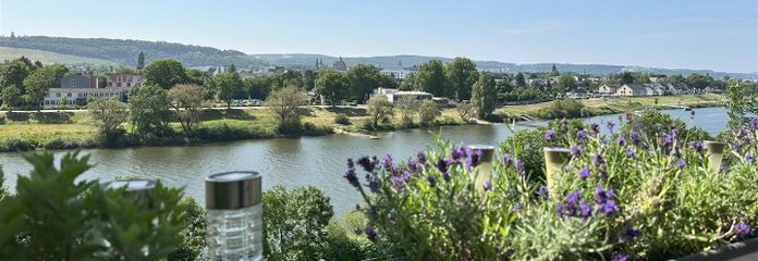 Aussicht vom Balkon