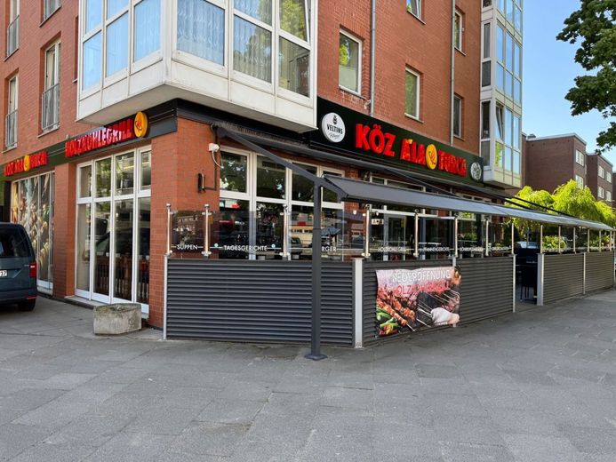 Türkisches Holzkohle Restaurant mit Ausbaumöglichkeiten  in Hamburg Jenfeld – Außenansicht 1