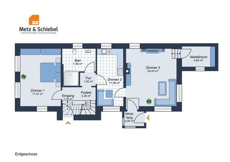 Rarität! Familienhaus in Mz-Finthen! Viel Charme &amp; Platz für eigene Ideen! Innenhof, Anbau,Scheune.. – Haupthaus EG