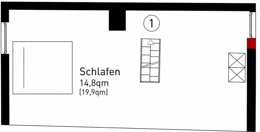Grundriss 1.OG