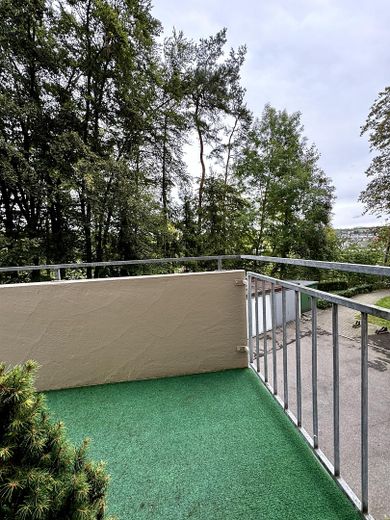 1,5 Zimmerwohnung mit Balkon, Aufzug und Garagenstellplatz in Blaustein-Klingenstein – Balkon